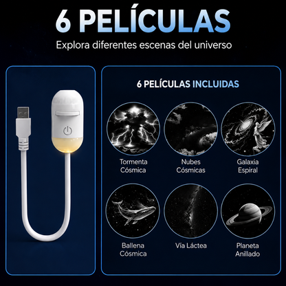 GalaxyLux™ Proyector de Galaxias 360°