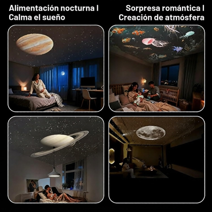 GalaxyLux™ Proyector de Galaxias 360°