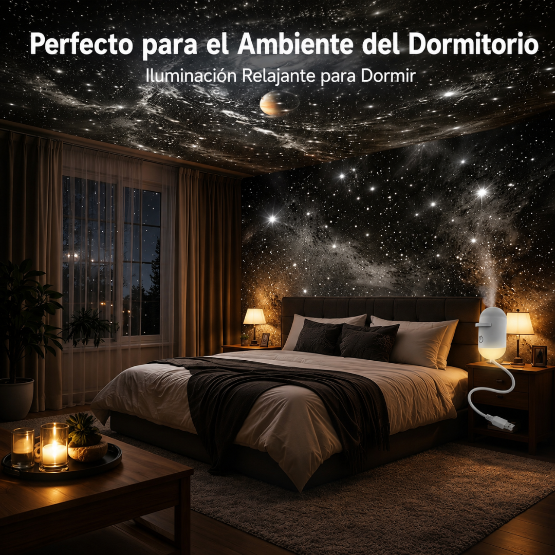 GalaxyLux™ Proyector de Galaxias 360°
