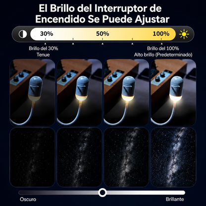 GalaxyLux™ Proyector de Galaxias 360°